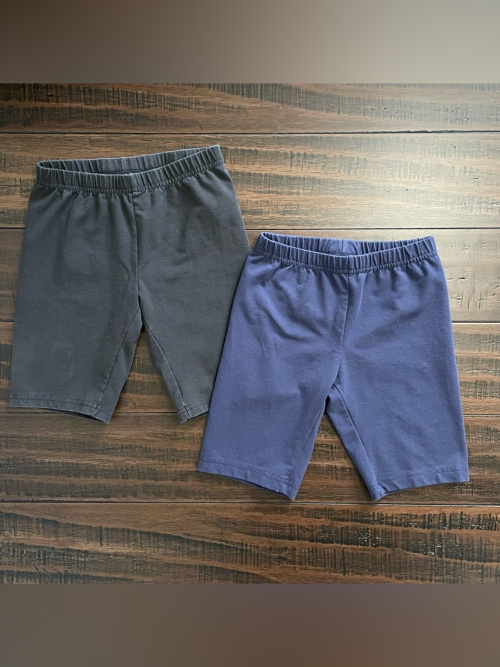 Hanna Andersson Black and Navy Biker Shorts Bundle